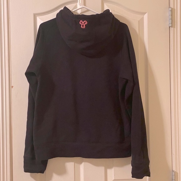 Aritzia TNA Pink Logo Zippered Hoodie - Picture 5 of 5